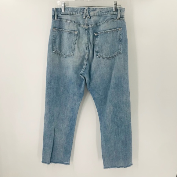 Good American Good Cuts Boyfriend Jeans Light Wash Size 29 - Picture 4 of 5